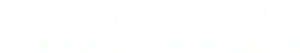 Logo Papelera Saratoga